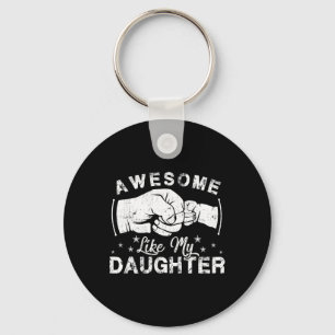 Like My Daughter Gifts Men Funny Fathers Day Dad 9 Key Ring