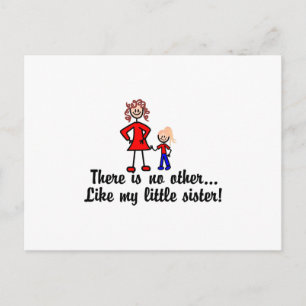 Like My Little Sister Postcard