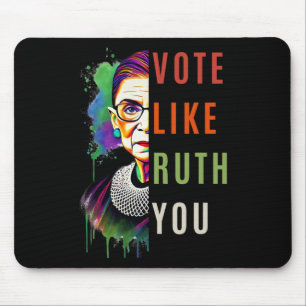 Like Ruth Sent You Colourful Feminist Art Mouse Mat