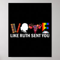Like Ruth Sent You Shirt Uterus Feminist Lgbt Prid