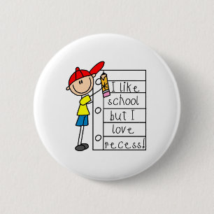 Like School Love Recess 6 Cm Round Badge