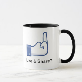 Like & Share? Mug