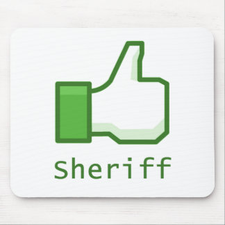 Like Sheriff Mouse Mat