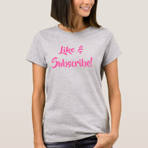 Like & Subscribe! Women's T-Shirt