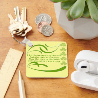 Like the Warmth of the Sun Irish Blessing Key Ring