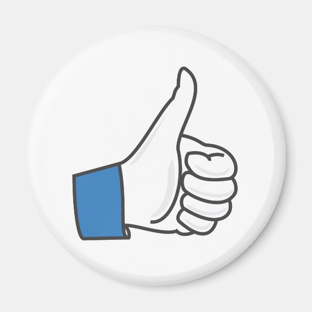 Like Thumb Up Fun Magnet (Front)
