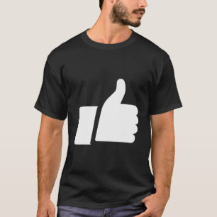 Like Thumbs Up Emoji Emoticon Halloween Costume T-Shirt