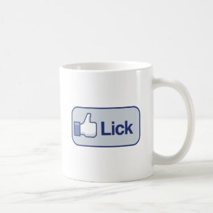 LIKE TO LICK COFFEE MUG