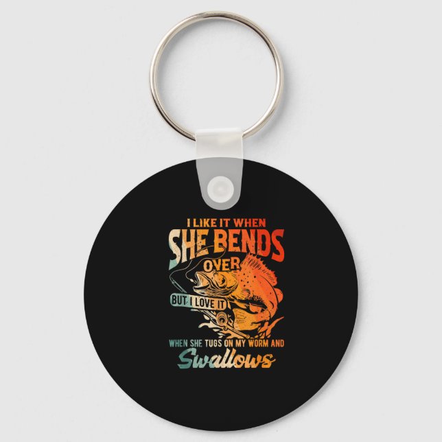 Like when bends over but love when tugs on key ring (Front)