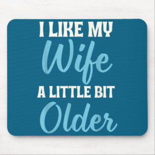 Like wife engagement fiancé couple husband wife mouse mat