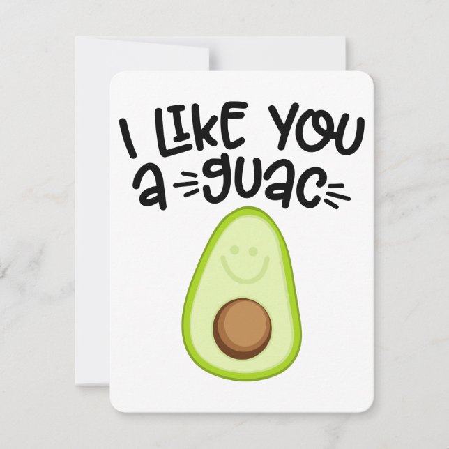 LIKE YOU A GUAC HOLIDAY CARD (Front)