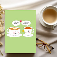 Like You A Latte Anniversary Card