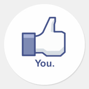 Like You Classic Round Sticker