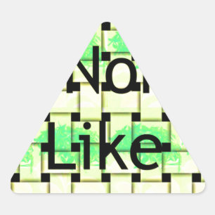 Like You.png Triangle Sticker