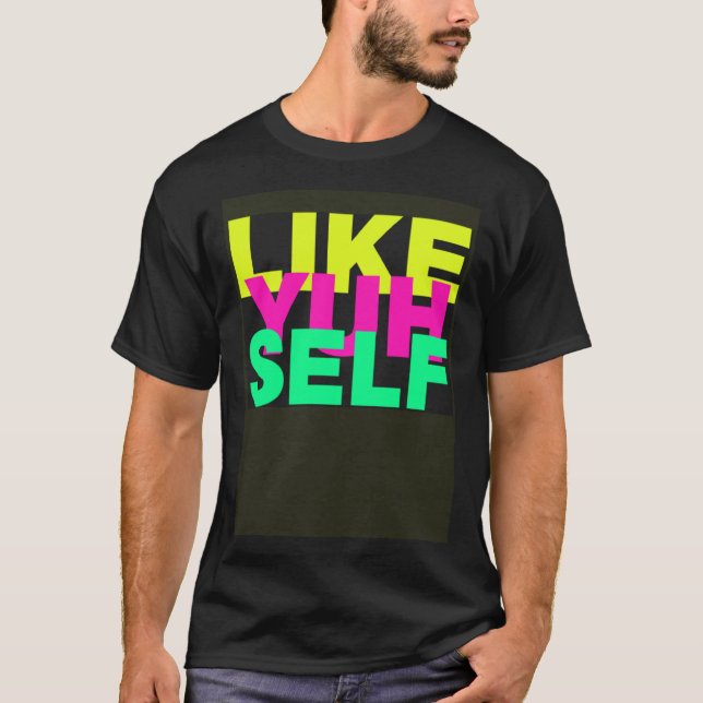 Like Yuh Self Top Pullover Hoodie (Front)