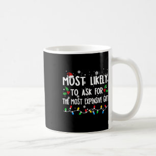 Likely To Ask For The Most Expensive Family Christ Coffee Mug