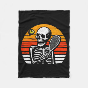 Likes dink pickleball player paddleball lover fleece blanket