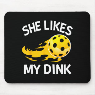 Likes dink pickleball player paddleball lover mouse mat