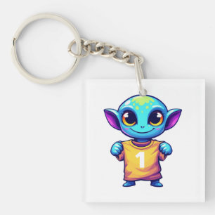 Lil' Alien Key Ring