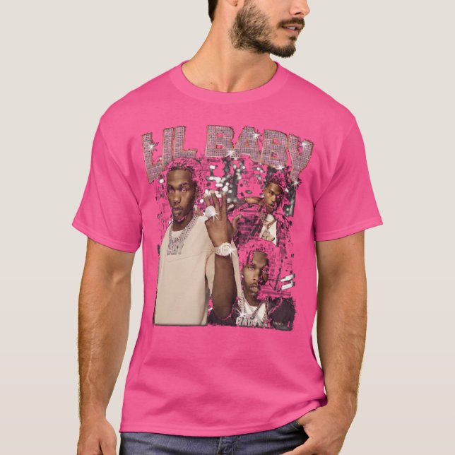 Lil Baby Retro Bootleg T-Shirt (Front)