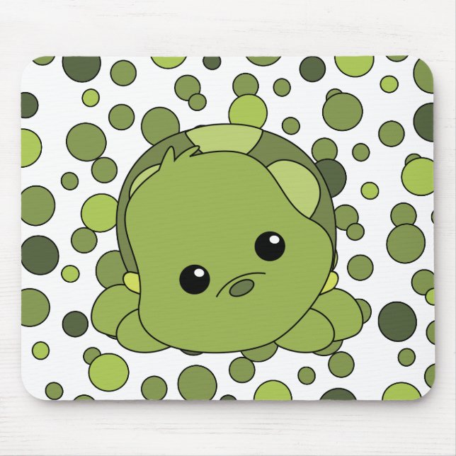 Lil Baby Turtle Mouse Mat (Front)