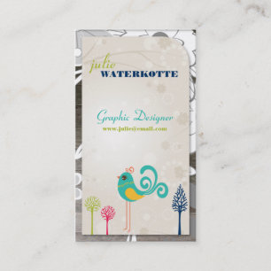 Lil Birdie Graphic Design Business Cards