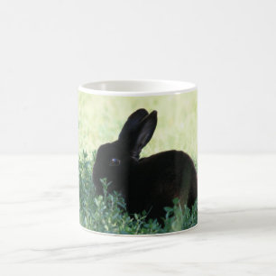 Lil Black Bunny Coffee Mug