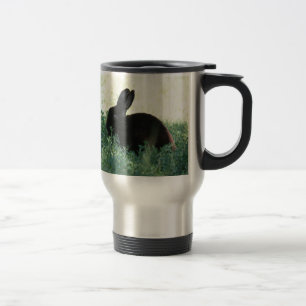 Lil Black Bunny Travel Mug