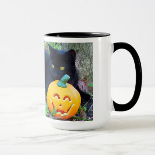 Lil' Blackie Pumpkin Mug