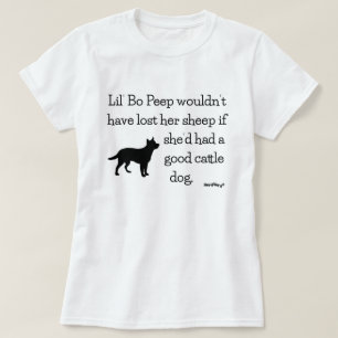 Lil' Bo Peep and Cattle Dogs - HerdNerd T-Shirt