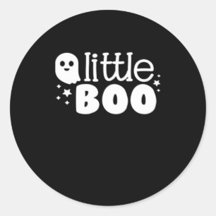 Lil Boo Halloween Vintage Style Classic Round Sticker