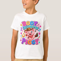 Lil' Boot Scootin' Piggy T-Shirt