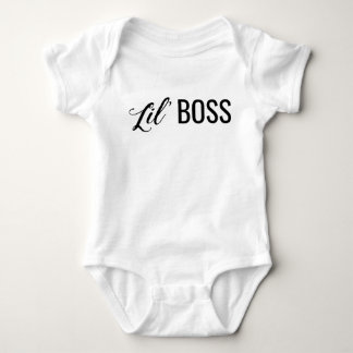Lil' Boss Jersey Bodysuit