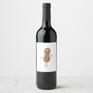 Lil Boy Peanut Wine Label
