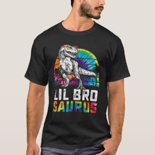 Lil Brosaurus T Rex Dinosaur Lil Bro Saurus Family T-Shirt