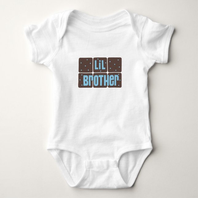 Lil Brother Baby Bodysuit (Front)