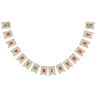 Lil' Buckaroo (brown hair) Bunting