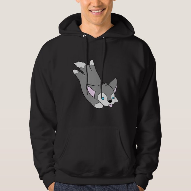 Lil Buddies Husky Hoodie (Front)