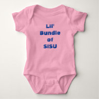 Lil' Bundle of SISU Baby One-Piece (Pink)