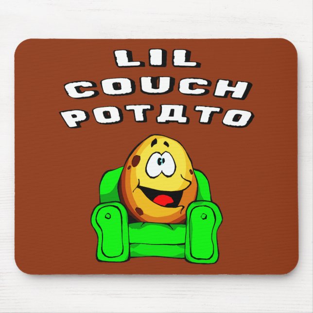 Lil Couch Potato Mouse Mat (Front)