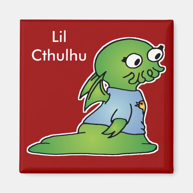 Lil Cthulhu Magnet (Front)