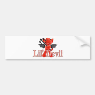 Lil' Devil Bumper Sticker