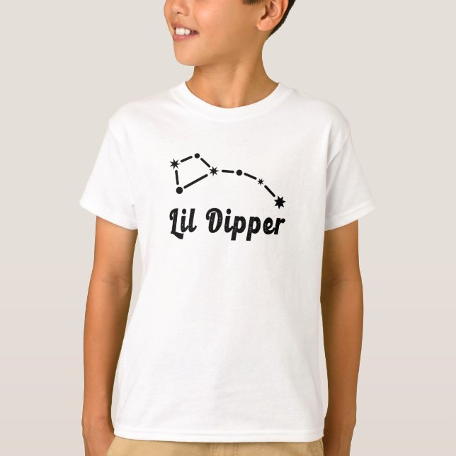 Lil Dipper Constellation Ursa Minor T-Shirt (Front)