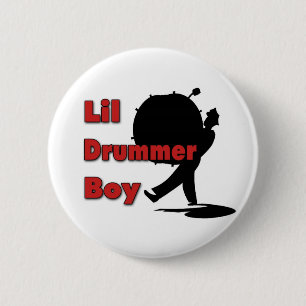 Lil Drummer Boy 6 Cm Round Badge