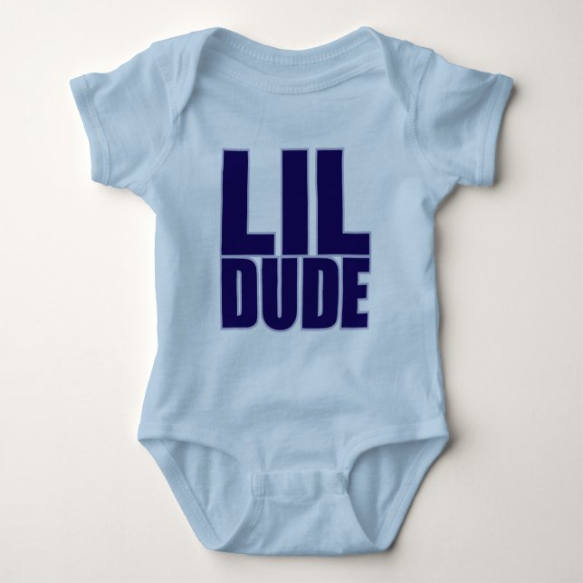 LIL DUDE BABY BODYSUIT (Front)
