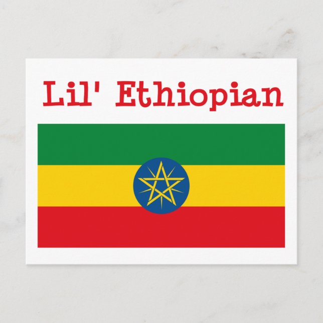 Lil' Ethiopian Postcard (Front)