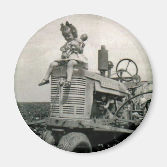 Lil' Farm Girl Magnet (Front)