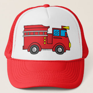 Lil Fire Truck Trucker Hat