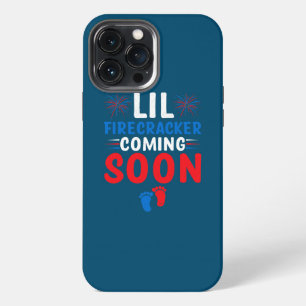 Lil' Firecracker Coming Soon Happy 4th Of July iPhone 13 Pro Max Case