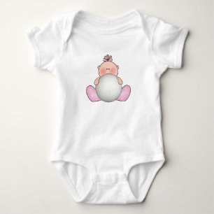 Lil Golf Baby Girl Bodysuit